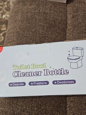 ❤️ NIB Toilet Bowl Cleaner Bottle - White. Pack of 3 Bottles. NEW